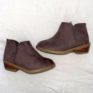 Toddler girl ankle boots